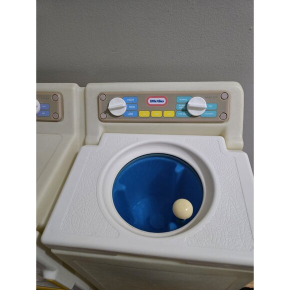 Little Tikes Washer Dryer Iron Child Size Toddler Vintage- Rare-Read Description - Picture 14 of 16